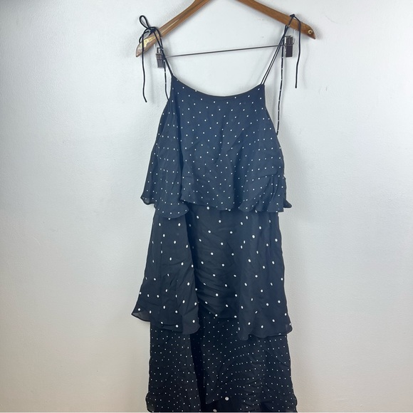 Anine Bing Daisy Tiered Polka-dot Maxi Dress - Picture 4 of 7